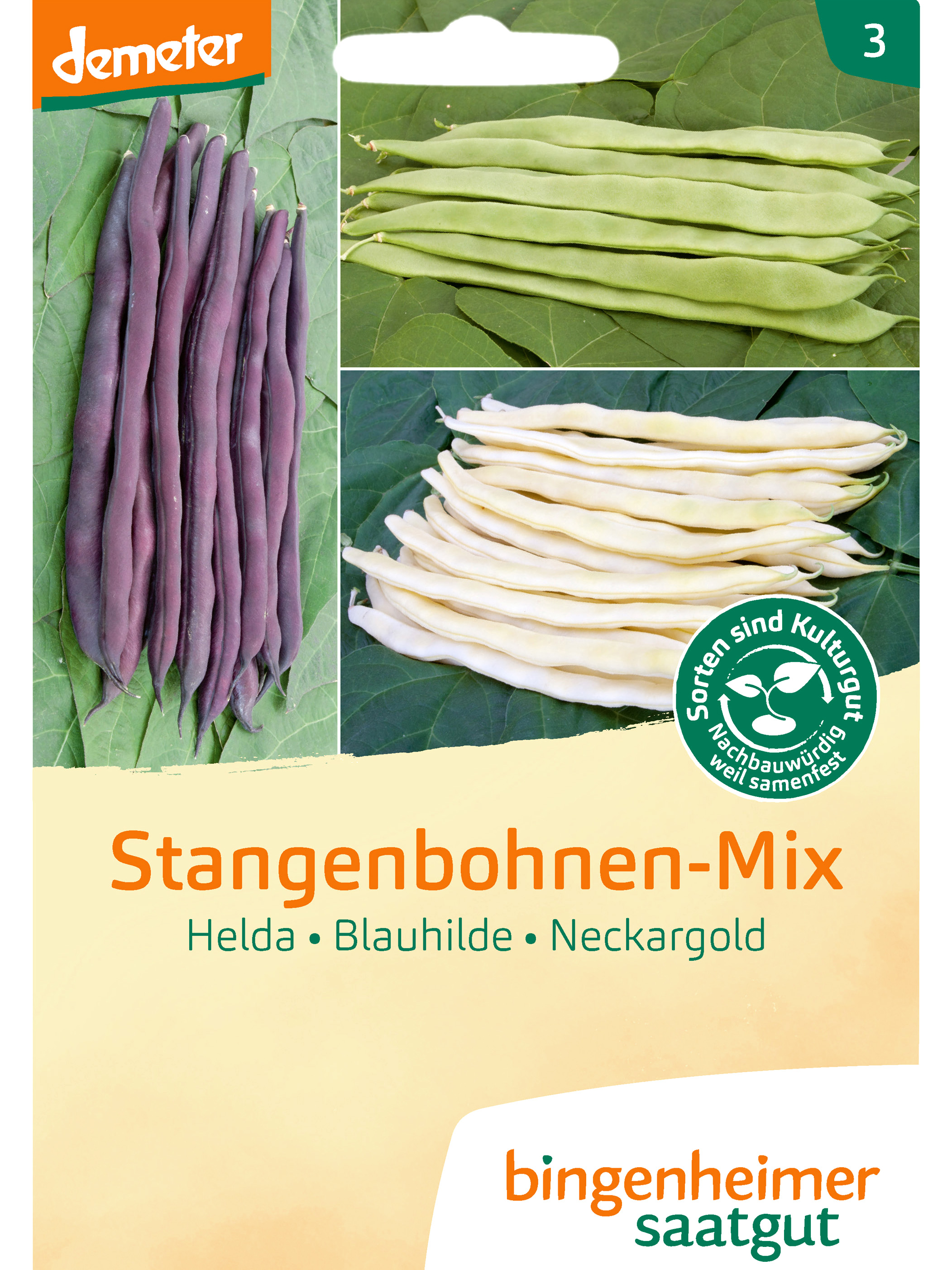 Stangenbohnen ,Mix‘  